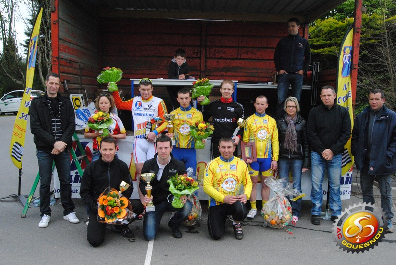 La Blancbourgeoise 2013 : le podium FSGT