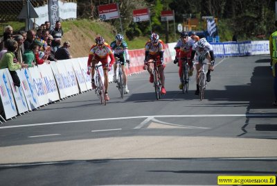 Arrivée des premiers du grand parcours