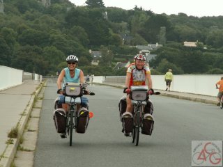 Arrivée Pont de Plougastel