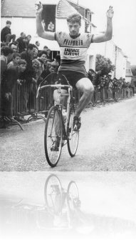 Gérard, vainqeur de la 4ème étape de l'Essor Breton 1968