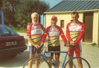 De g à dr : Rene LE GOARREGUER, Jean-Pierre PAILLER & Marcel PICARD