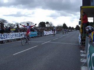 Le vainqueur le course des 5ème catégories