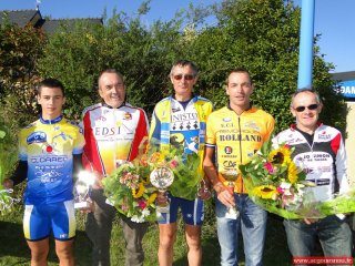 Podium des catégories 4 & 5