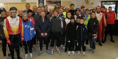 Les participants avant le départ