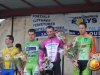 Le podium des 3ème cat et juniors