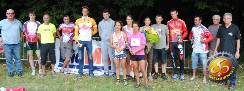 1FSGT Vetathlon Saint Renan 2013 Podium