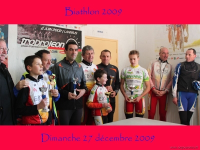 Biathlon 2009 : les récompensés